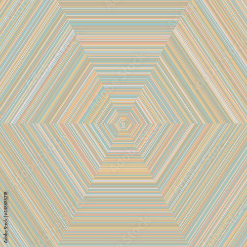The African Style Fabric Patterns, Abstract Colorful Hexagon Pattern Background