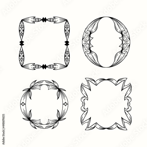 Hand Drawn Doodle Frames Collection_17