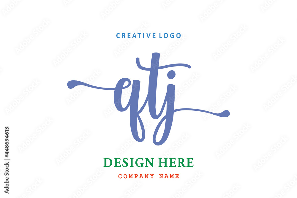 QTJ lettering logo is simple, easy to understand and authoritative QTJ lettering logo is simple, easy to understand and authoritative