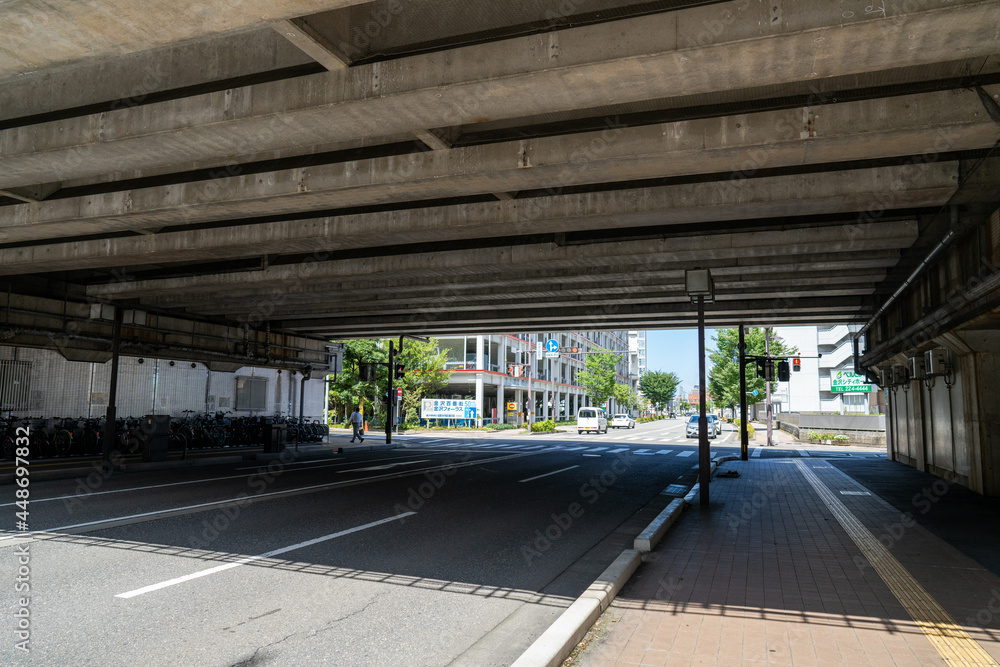 石川県金沢市の金沢駅周辺の風景 Scenery around Kanazawa Station in Kanazawa City, Ishikawa Prefecture, Japan 石川県金沢市の金沢駅周辺の風景 Scenery around Kanazawa Station in Kanazawa City, Ishikawa Prefecture, Japan