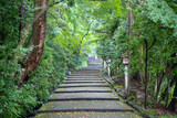 石川県白山市の白山神社周辺の風景 Scenery around Hakusan Shrine in Hakusan City, Ishikawa Prefecture 