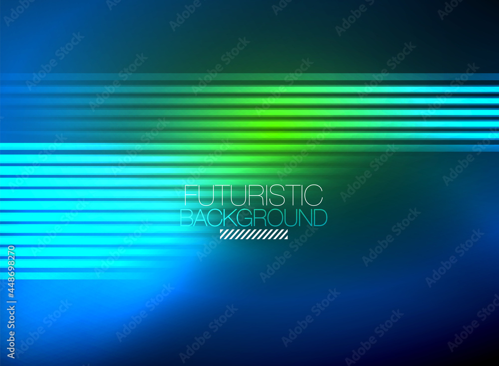 Bright neon color techno abstract background, shiny glowing neon lines in the dark background Bright neon color techno abstract background, shiny glowing neon lines in the dark background