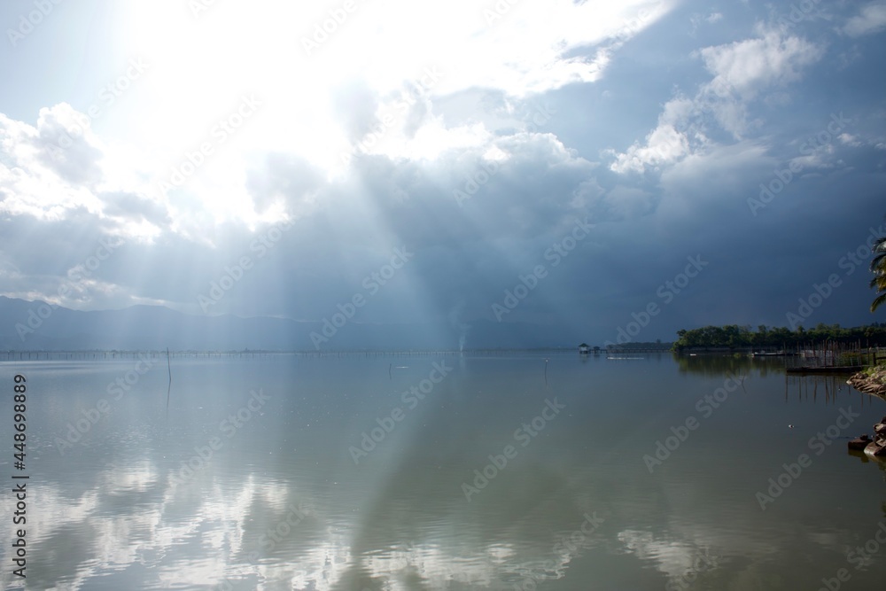 Fototapeta premium morning on the river