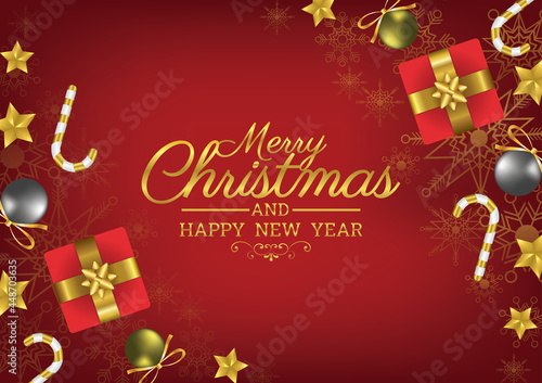 merry chrismas art vector