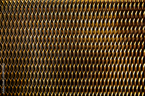 abstract net golden pattern for background