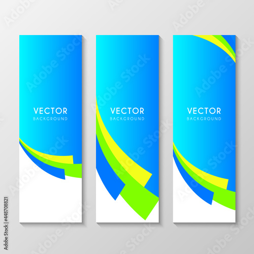 colorful corporate banner design