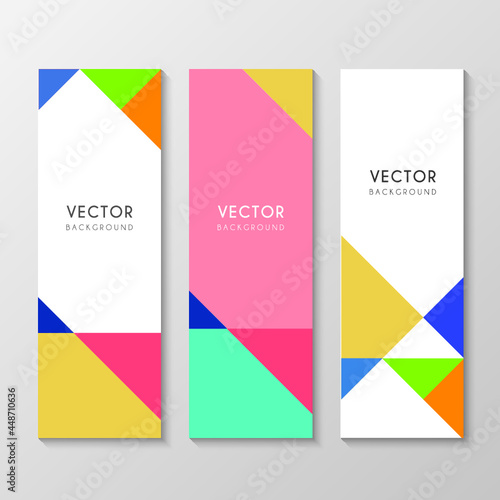 colorful corporate banner design
