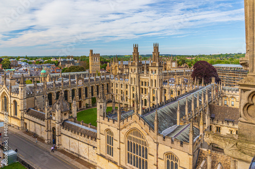 All Souls College at the university of Oxford. Oxford, England