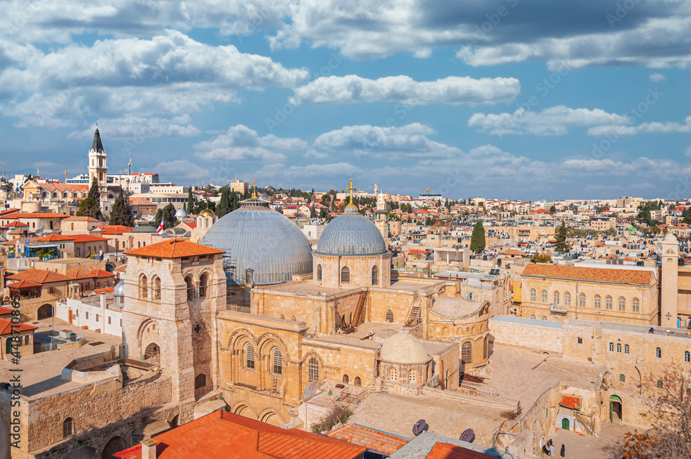 View overlooking the Holy Sepulchre Church