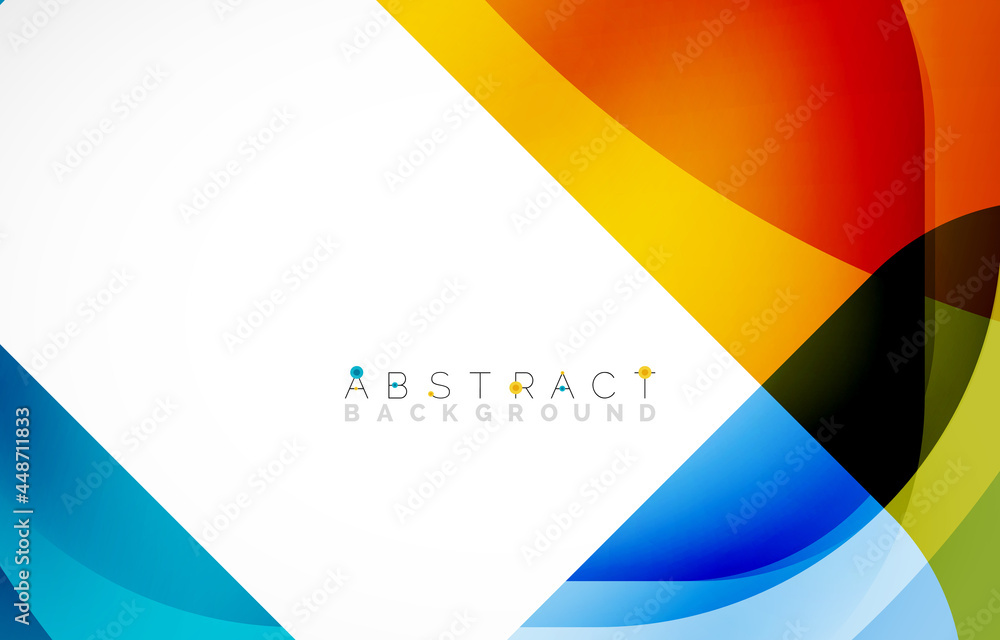 Minimal background. Abstract square shape with round corners created with wavy forms. Vector Illustration For Wallpaper, Banner, Background, Landing Page Minimal background. Abstract square shape with round corners created with wavy forms. Vector Illustration For Wallpaper, Banner, Background, Landing Page