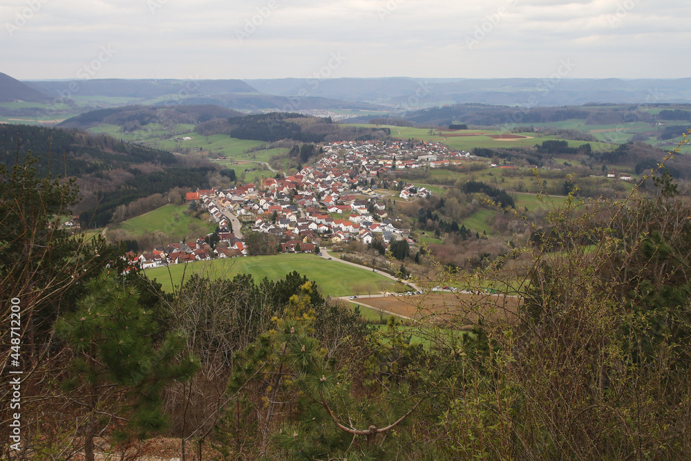 Stuifen, mountain in Filstal district in Germany Stuifen, mountain in Filstal district in Germany