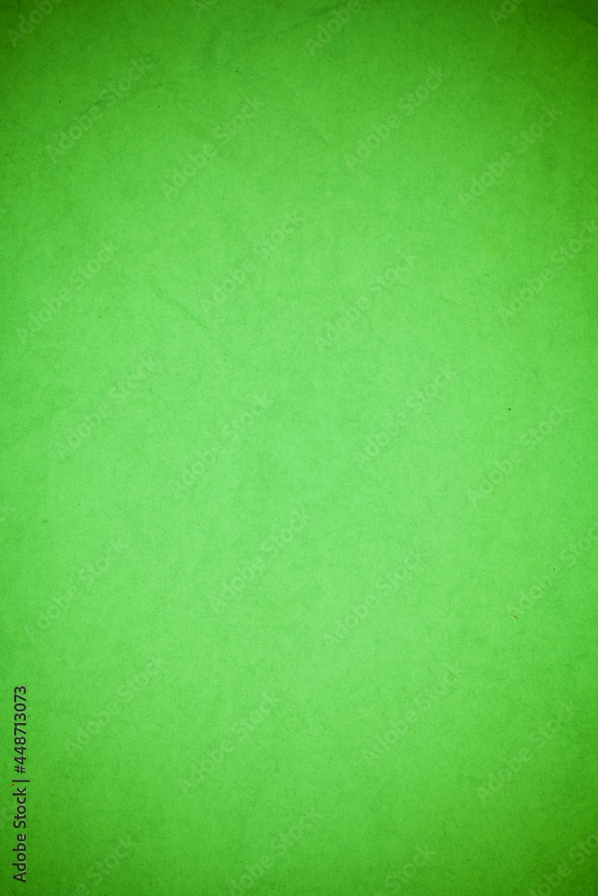 Crumpled green paper background. Crumpled green paper background.