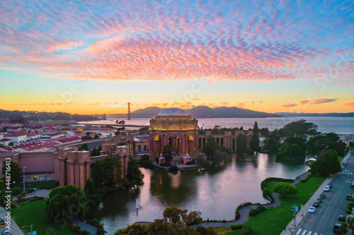 Photography The Palace of Fine Arts, San Francisco, USA