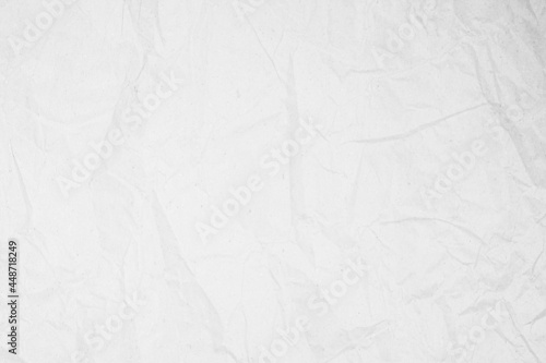 White recycled craft paper texture as background. Grey paper texture, Old vintage page with copy space for text.