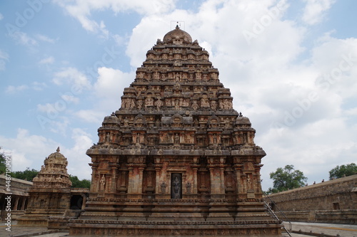 インドの世界遺産 大チョーラ朝寺院群 ダラシュラムのアイラーヴァテシュワラ寺院