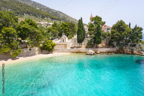 Bucht zum Baden im Meer