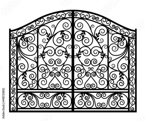 wrought iron gates