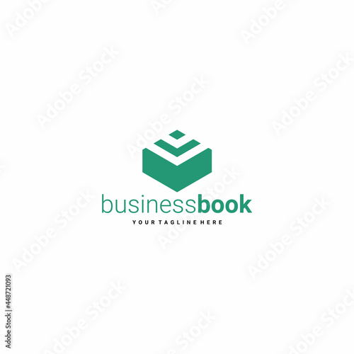 This unique and elegant logo is a design incorporating a book with a castle and a bookmark. It is a versatile design suitable for libraries, bookstores, book-clubs and publishing companies.