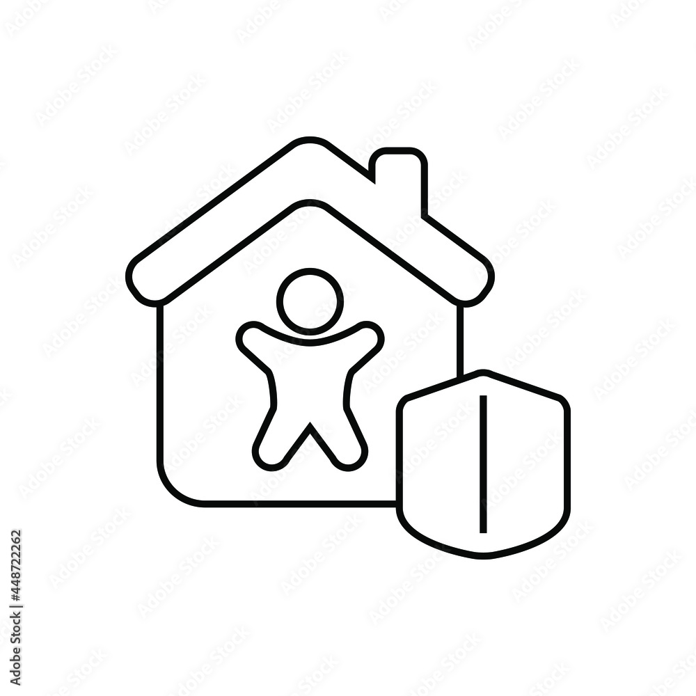 Life protection icon Life protection icon