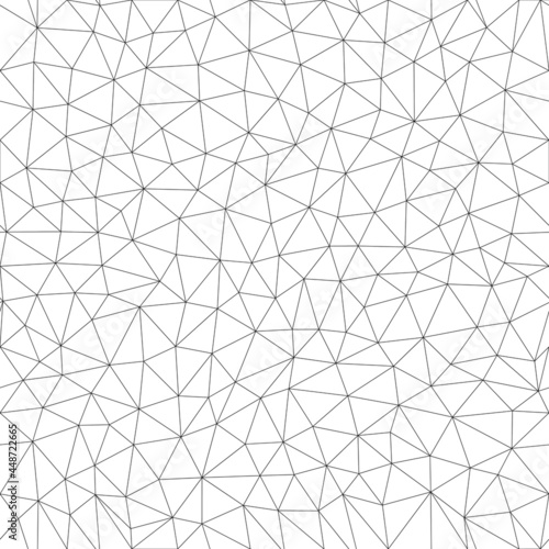 Seamless vector pattern. Geometric pattern with irregular triangle background.