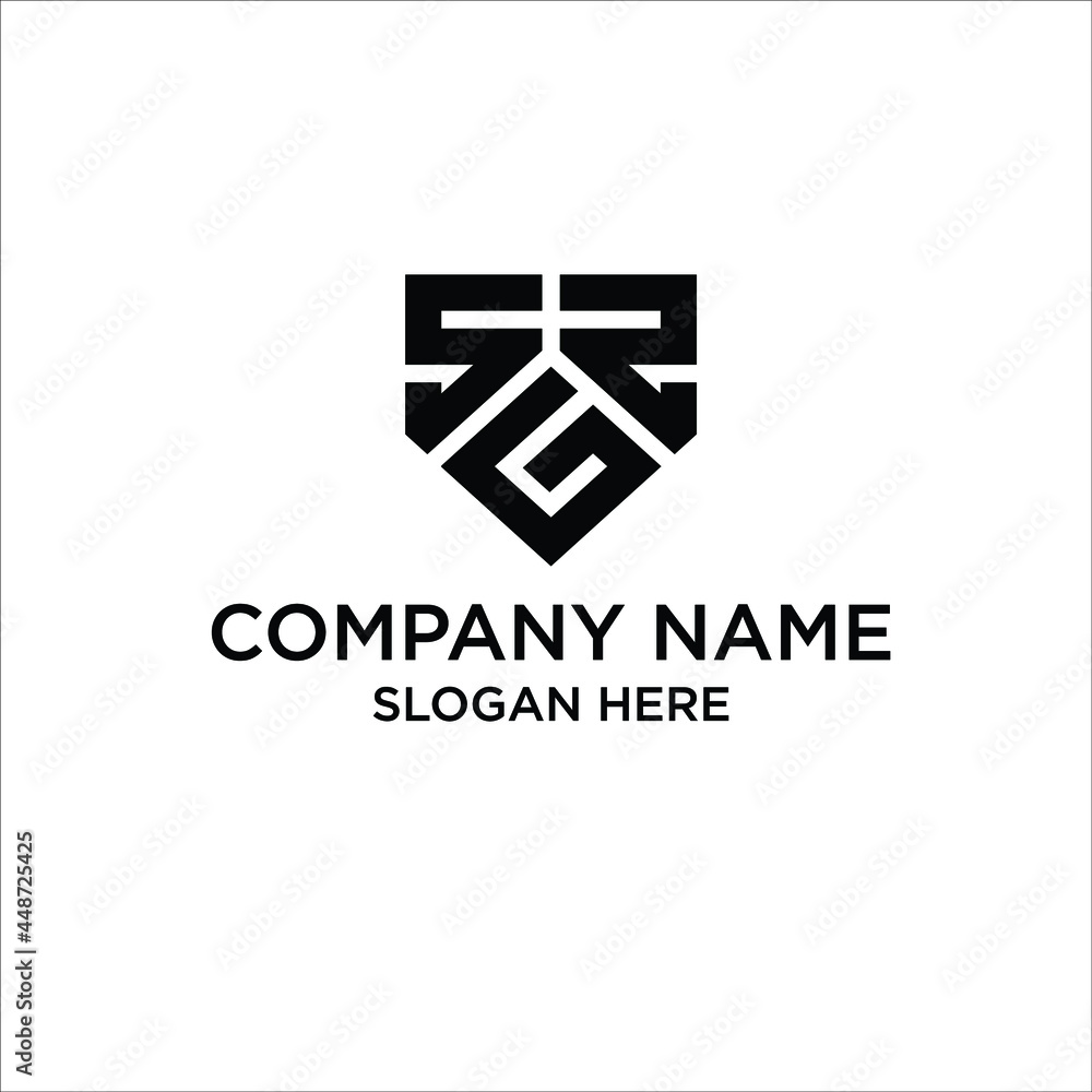 Obraz premium LOGO SGS SHIELD