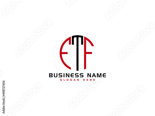 Creative ETF Logo Letter Vector Image Design For Your Business