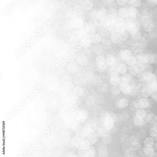 White blur background. Abstract white bokeh background.