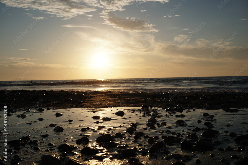 Obraz premium Sunset at the Beach 