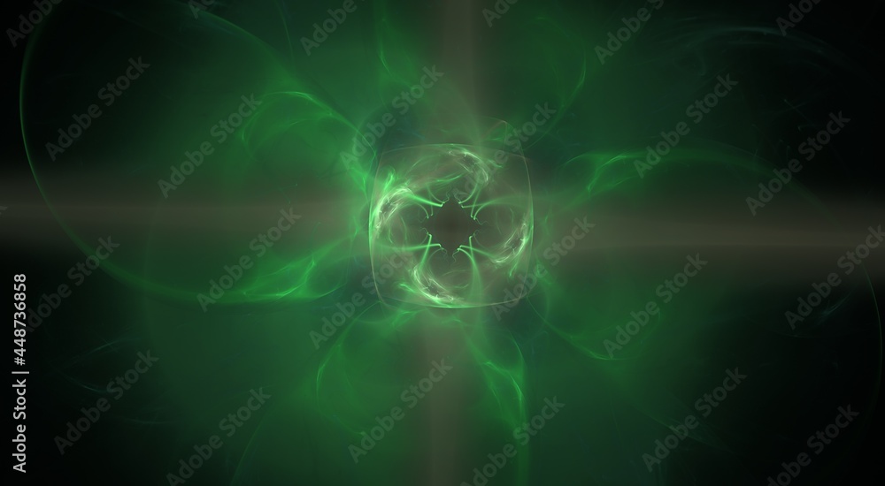 Beautiful Digital Fractal with dynamic lines and smooth flowing pastel colors showing radial and bilateral symmetry Beautiful Digital Fractal with dynamic lines and smooth flowing pastel colors showing radial and bilateral symmetry