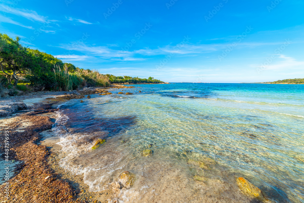 Clear water in Rena Bianca shore in Clear water in Rena Bianca shore in