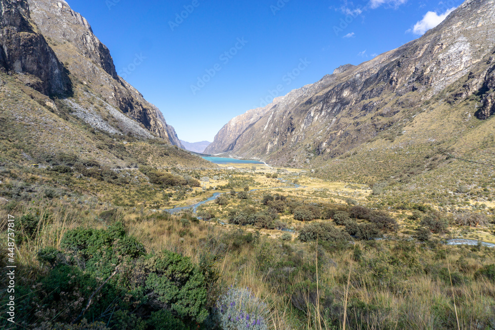 The way to Lake69. Lake 69 is a small lake near of the city of Huaraz, Peru. The way to Lake69. Lake 69 is a small lake near of the city of Huaraz, Peru.