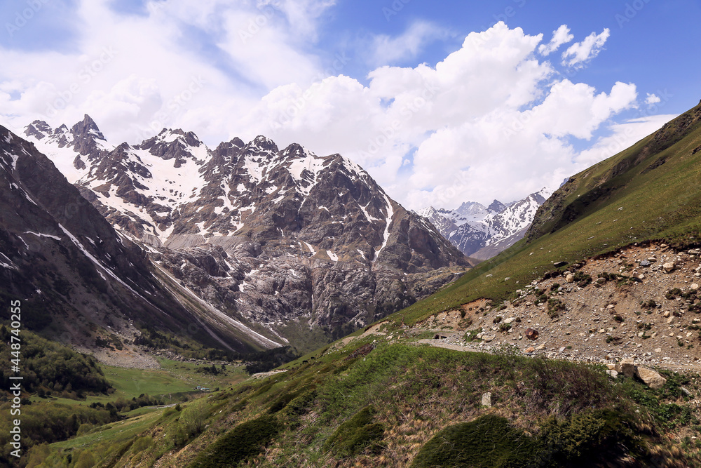 Obraz premium Caucasus mountains in Kabardino-Balkaria, Russia