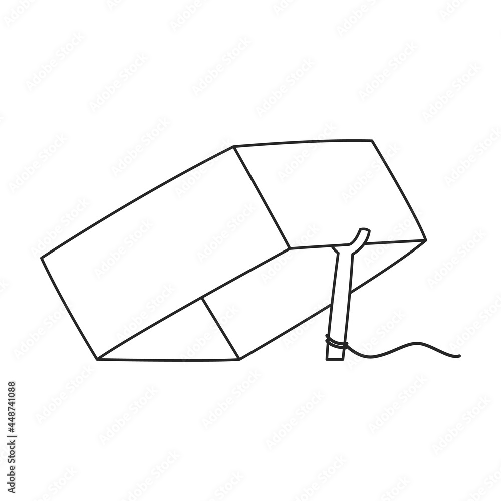 Mousetrap vector icon.Outline vector icon isolated on white background mousetrap. Mousetrap vector icon.Outline vector icon isolated on white background mousetrap.