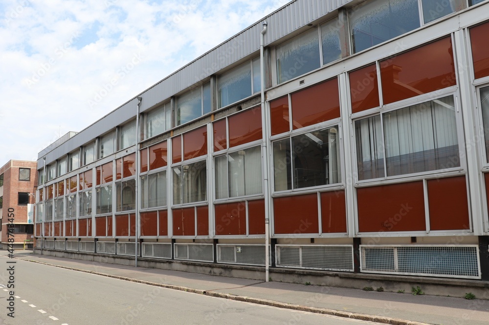 Obraz premium Accéder à la page |12345...142Suivant L'institut Pasteur de Lille, fondation dédiée à la recherche médicale, vue de l'extérieur, ville de Lille, departement du Nord, France