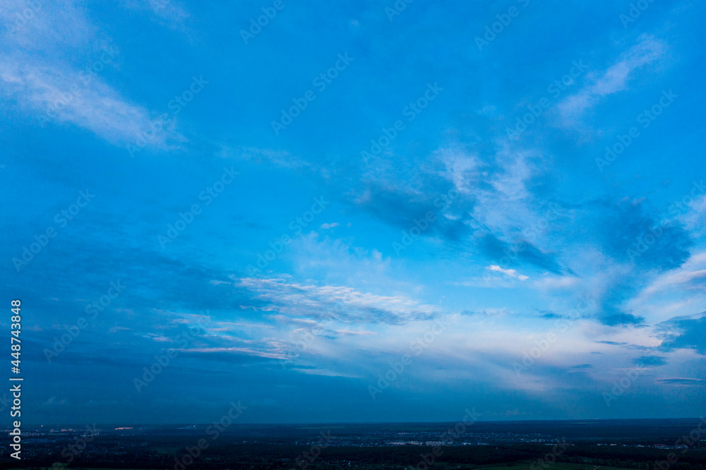 Obraz premium blue sky with clouds