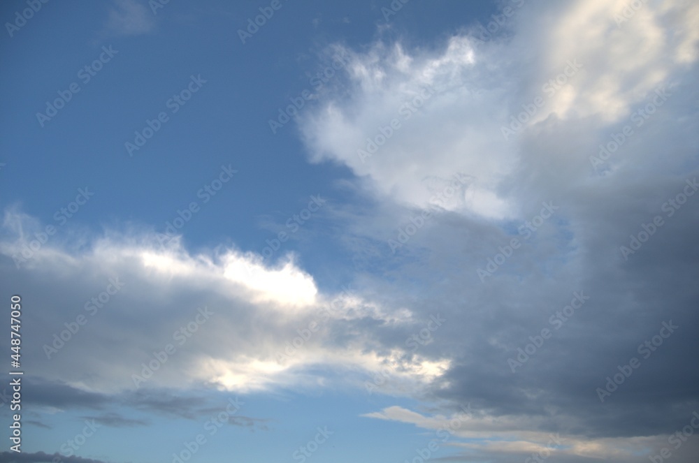 sky with clouds