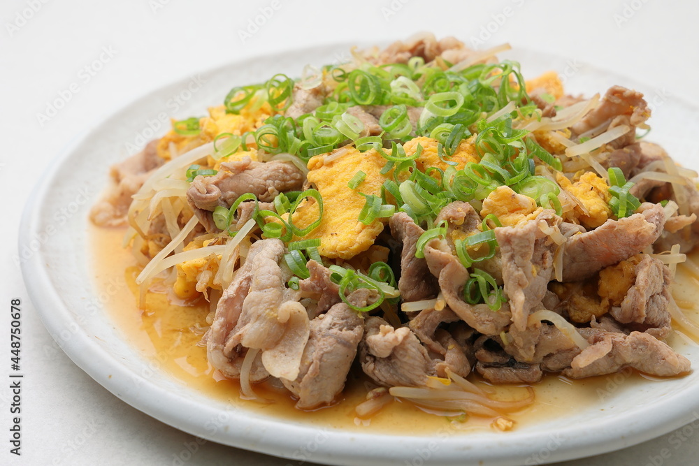 豚肉と卵の炒め物 豚肉と卵の炒め物