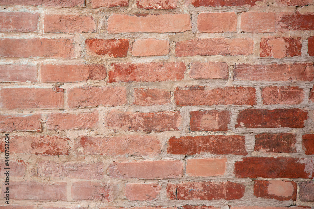 Fototapeta premium old red brick wall texture