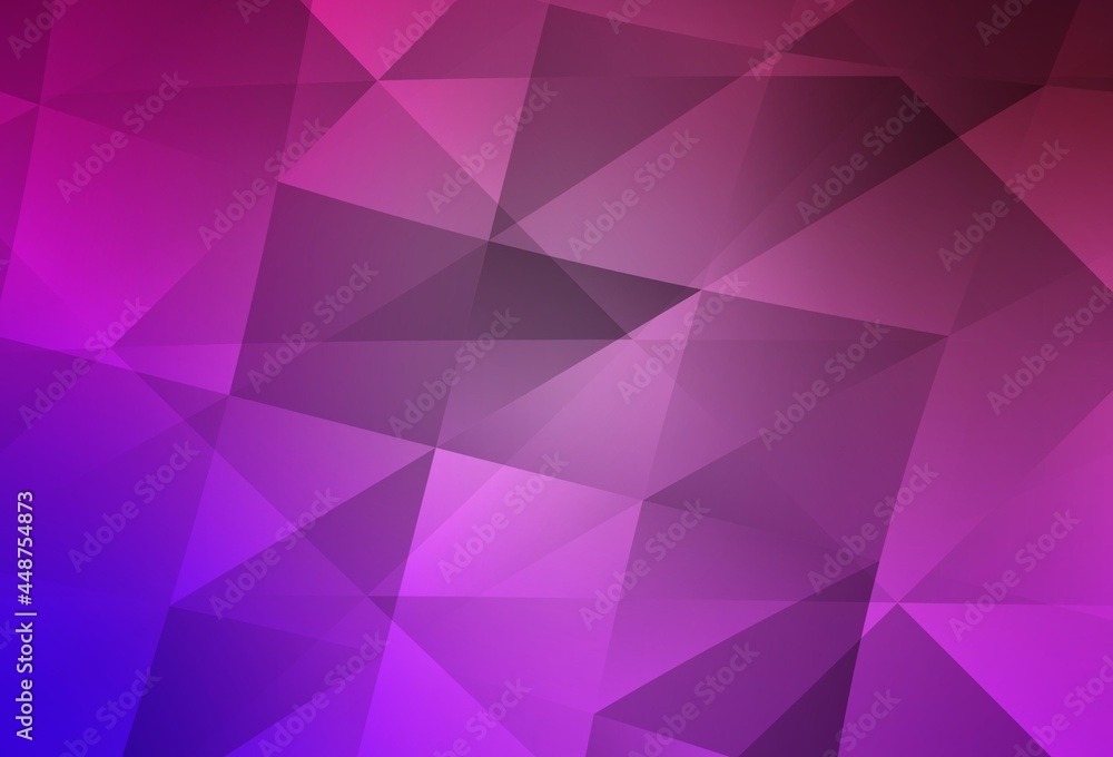 Light Purple, Pink vector triangle mosaic texture. Light Purple, Pink vector triangle mosaic texture.