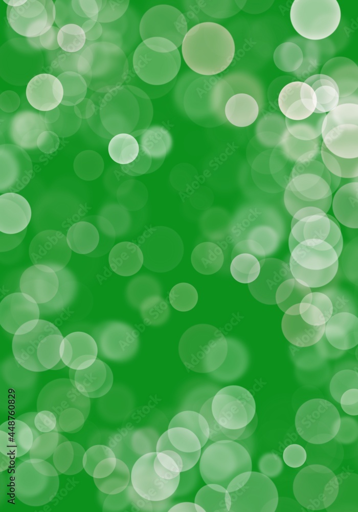 Bokeh Background bright green for design of poster, postcard, banner, web images. Vertical Background template for lettering, text, lettering Bokeh Background bright green for design of poster, postcard, banner, web images. Vertical Background template for lettering, text, lettering
