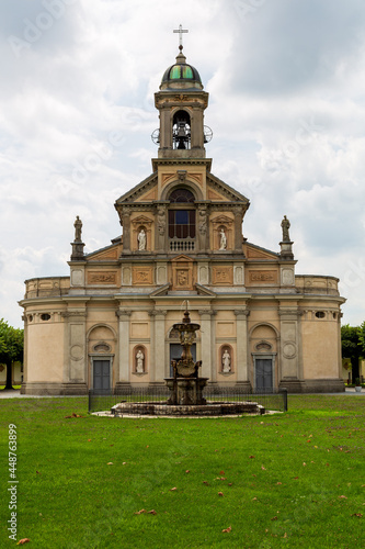 Sanctuary of Madonna Dei Campi in Stezzano , province of Bergamo , Italy