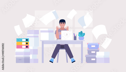 Information overload concept