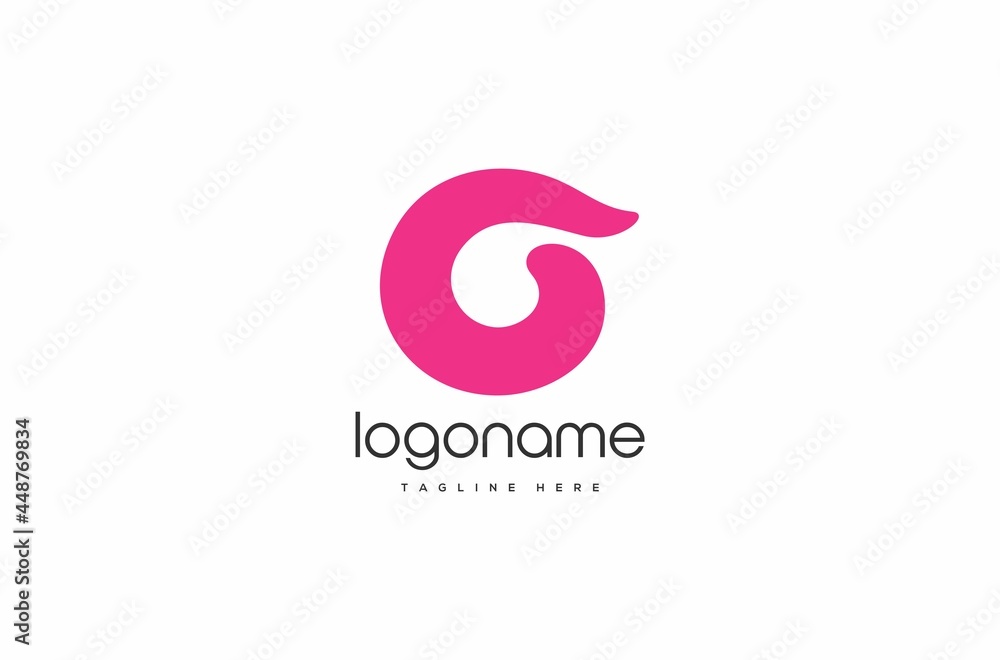 playful circle fun letter G logo design playful circle fun letter G logo design