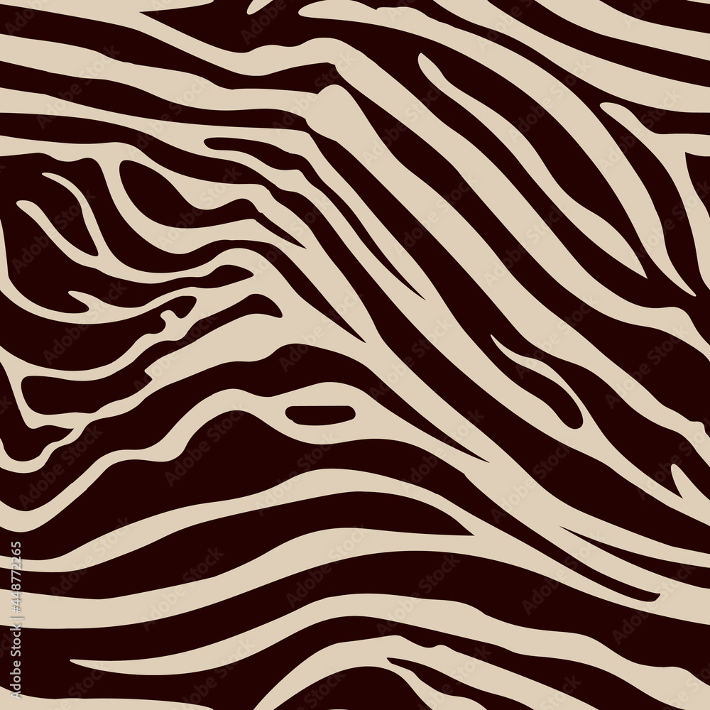 Abstract Animal Print seamless pattern with zebra stripes Abstract Animal Print seamless pattern with zebra stripes