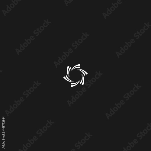SPARK CIRCLE LOGO ICON VECTOR
