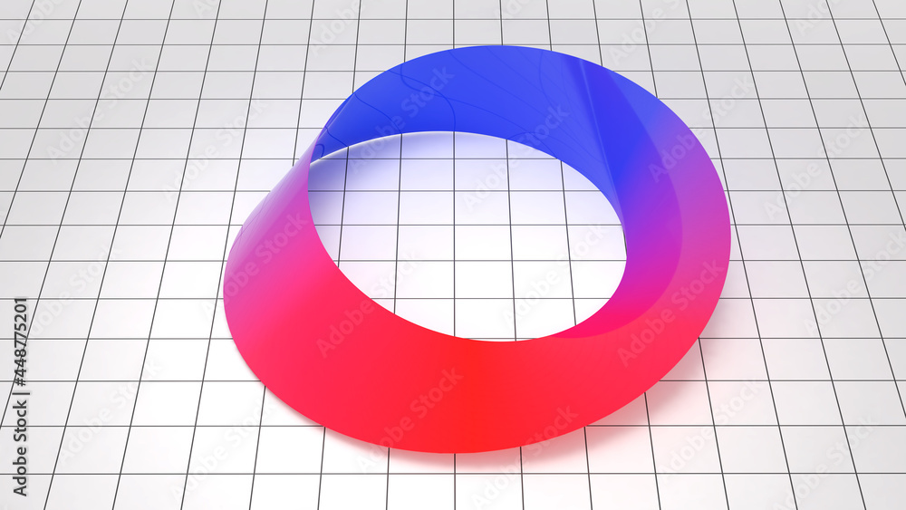 Mobius stripe pattern,Concept from mobius strip shape,mobius strip for scientific study,3d rendering Mobius stripe pattern,Concept from mobius strip shape,mobius strip for scientific study,3d rendering