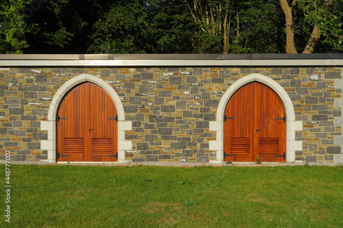 Two identical doors