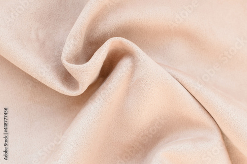 The texture is pink. Your projectors will be pacified, this delicate fabric in pastel colors will cause illusion and fantasy. Soft pink velvet background