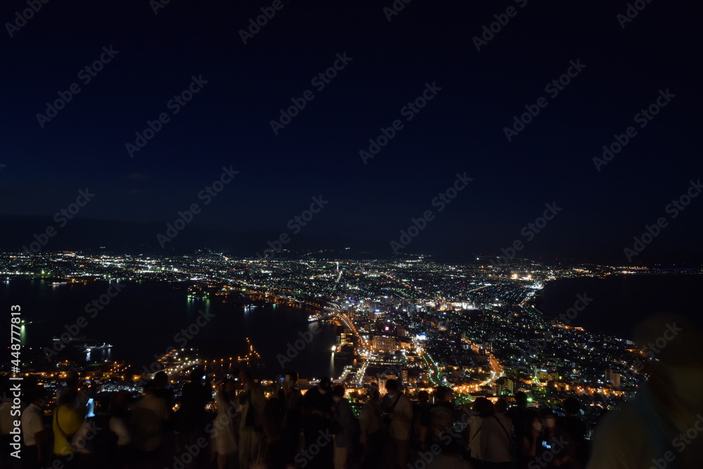 Naklejka premium 函館山からの夜景