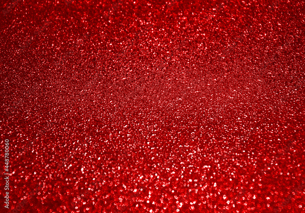 Red glitter texture background with bokeh Red glitter texture background with bokeh